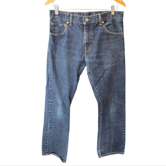 Levi's 515 Classic Straight Blue Jeans 30 - Picture 1 of 6